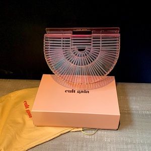 Cult Gaia Ark bag in acrylic